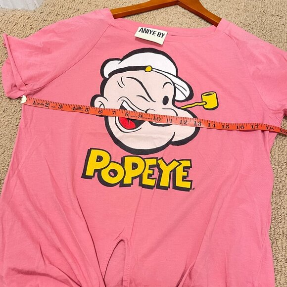 ANIYE BY x Popeye Made in Italy Graphic Tee Pink – M - Picture 11 of 13